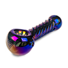 Red Eye Tek Terminator Iridescent Twist Spoon Pipe - Tha Bong Shop 