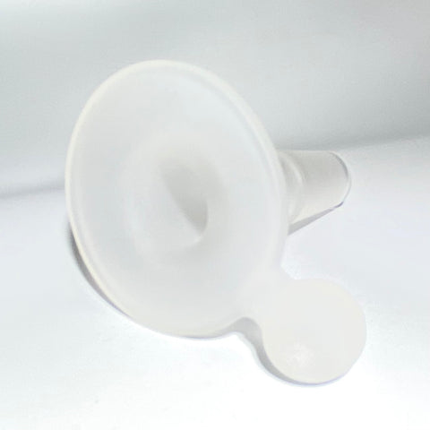 BC33 Glass 14mm Flared Sandblasted Bowl With Handle -  Tha Bong Shop 