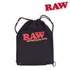 RAW DRAWSTRING BAG BLACK - Tha Bong Shop 