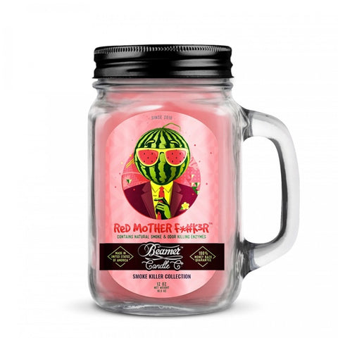 BEAMER™ CANDLE CO. 12oz Red Mother F*#k3r Candle - Tha Bong Shop 