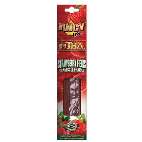 Juicy Jays Strawberry Fields Premium Thai Incense Sticks - Tha Bong Shop 