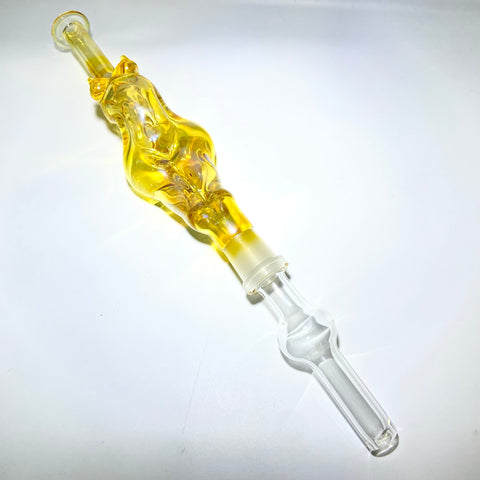 Leash Glass 14mm Lady Nectar Collector - Tha Bong Shop 