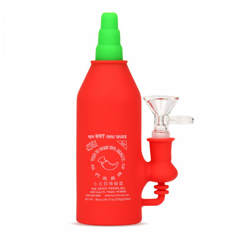 6.5 LIT Silicone Hot Sauce Bubbler - Tha Bong Shop 