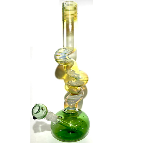 16” Green Bubble Base Colour Changing Zong Bong - Tha Bong Shop 