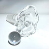 BC33 Glass 14mm Flared Scalloped Bowl With Handle - Tha Bong Shop 