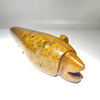 Howard Moose Light Coloured Bear Carved Stone Pipe