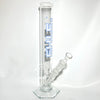 EHLE Glass 250ml White + Blue Label 12” Straight Tube - Tha Bong Shop 