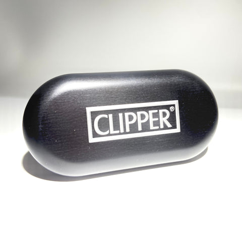 Clipper Black Metal Stash Case - Tha Bong Shop 