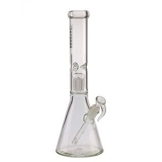 Hydros Glass Thick Wall Single Tree Perc Beaker Bong - Tha Bong Shop 