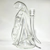 Intent Glass 14mm Experimental Design Clear Recycler With Opal - Tha Bong Shop 