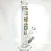 EHLE Glass 500ml Psychedelic Logo 14” Straight Tube - Tha Bong Shop 