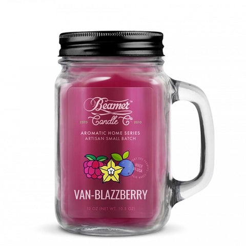 BEAMER™ CANDLE CO. 12oz Van-Blazzberry Candle - Tha Bong Shop 