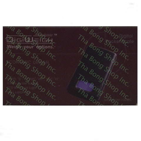 Digiweigh DW-1000BC 1000 X  0.1 Gram Scale - Tha Bong Shop 