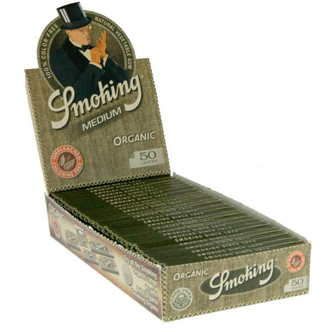 Smoking Organic 1 1/4 Rolling Paper - Tha Bong Shop 