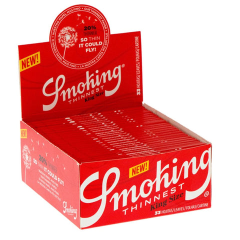 Smoking Thinnest Kingsize Rolling Paper - Tha Bong Shop 