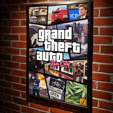 VANCEPTION GTA VANCITY POSTER - Tha Bong Shop 