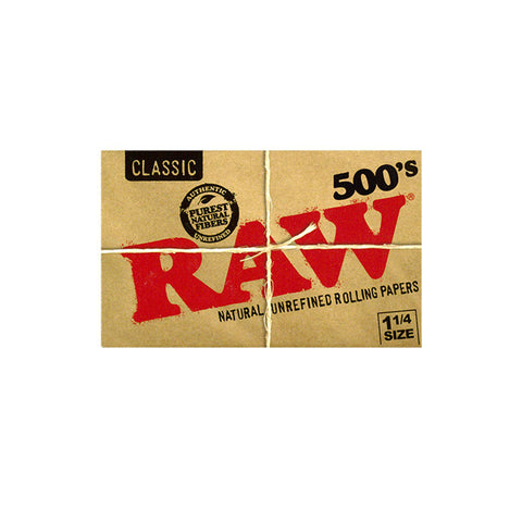 RAW 1 1/4 500's - Tha Bong Shop