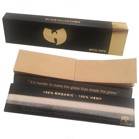 Wu Tang King Size Rolling Papers With Tips - Tha Bong Shop 