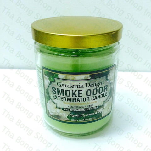 Gardena Delight  Smoke Odor Exterminator Candle  - Tha Bong Shop 